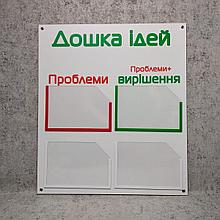 Доска идей. Стенд с карманами