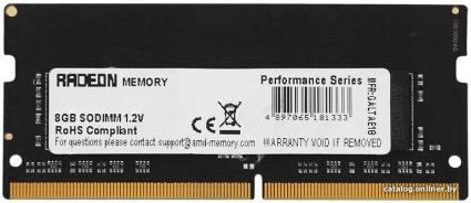 AMD Radeon R9 Gamer Series 8GB DDR4 SODIMM PC4-25600 R948G3206S2S-U - фото 1 - id-p10449473