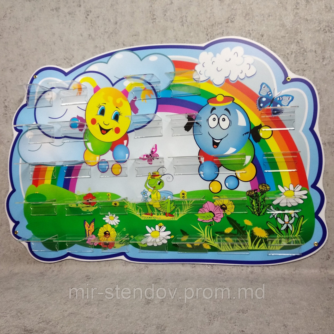 Капитошки. Стенд - подставка для поделок на 30 полочек, фото 1