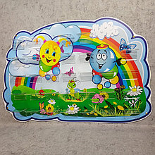 Капитошки. Стенд - подставка для поделок на 30 полочек