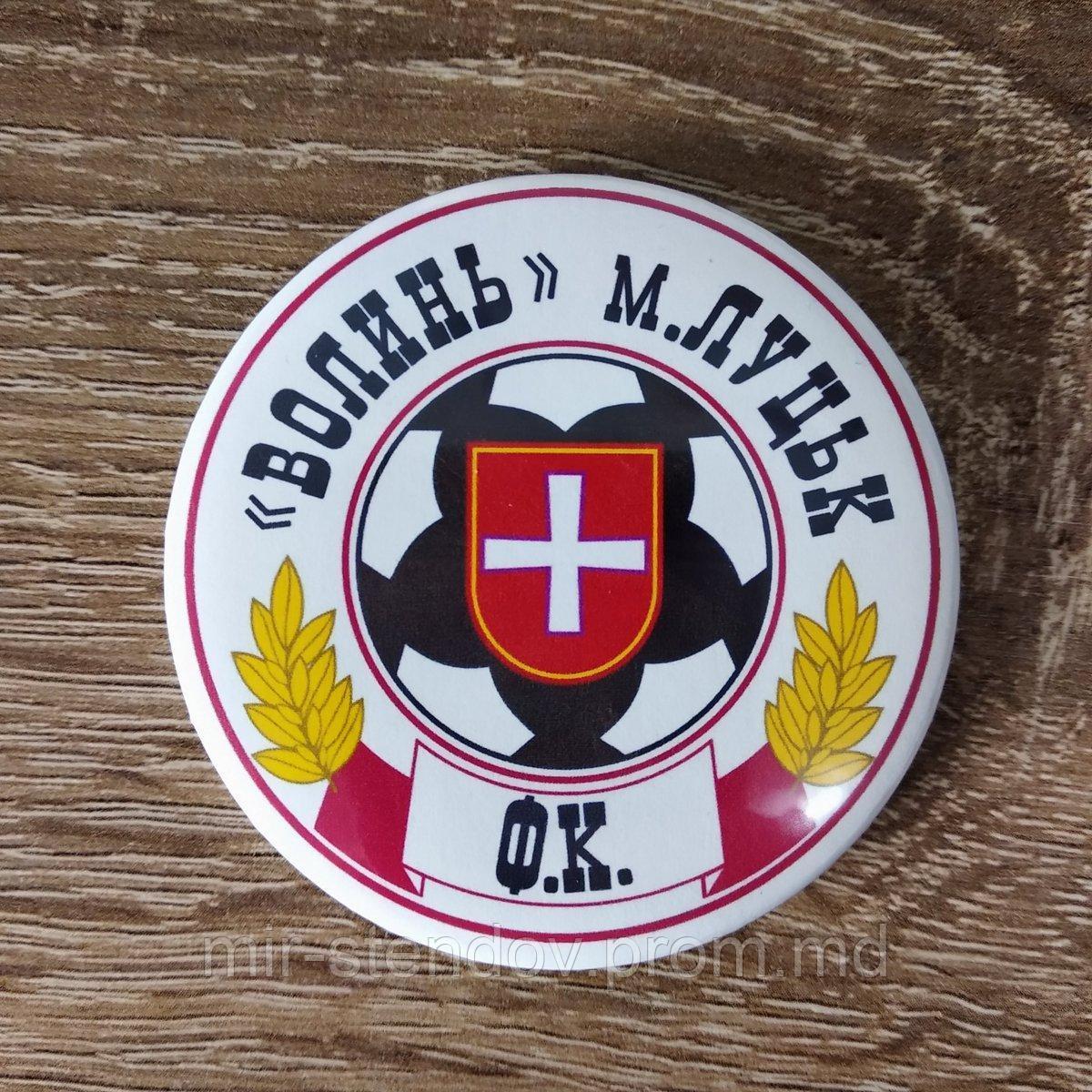 Значок ФК Волынь, фото 1