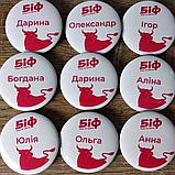 Значки-бейджи с именами работников Пицерии, фото 2