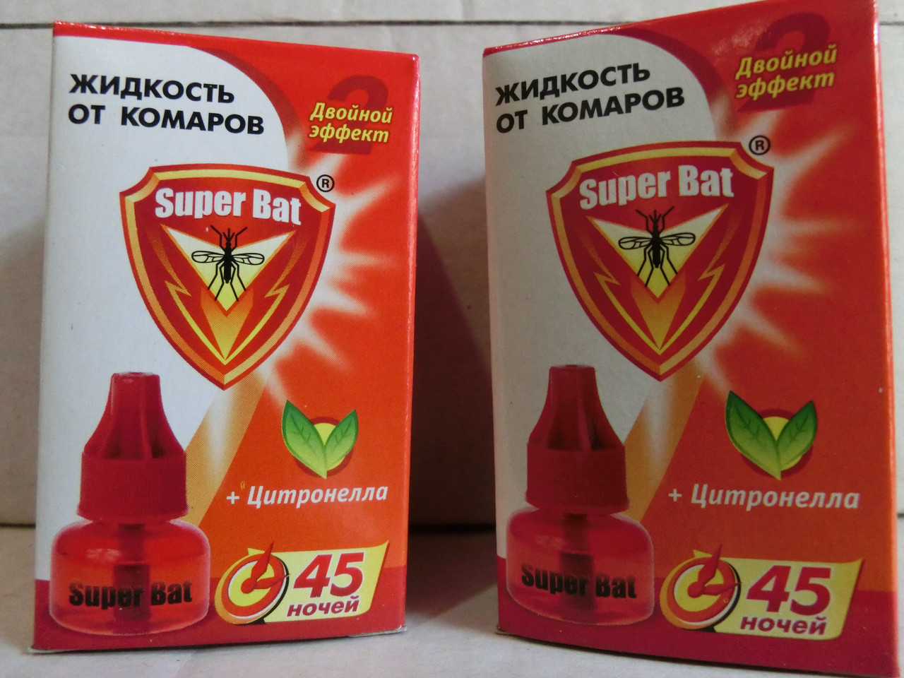 Жидкость от комаров и мух Супер бат 45 ночей без запаха - фото 1 - id-p10117326