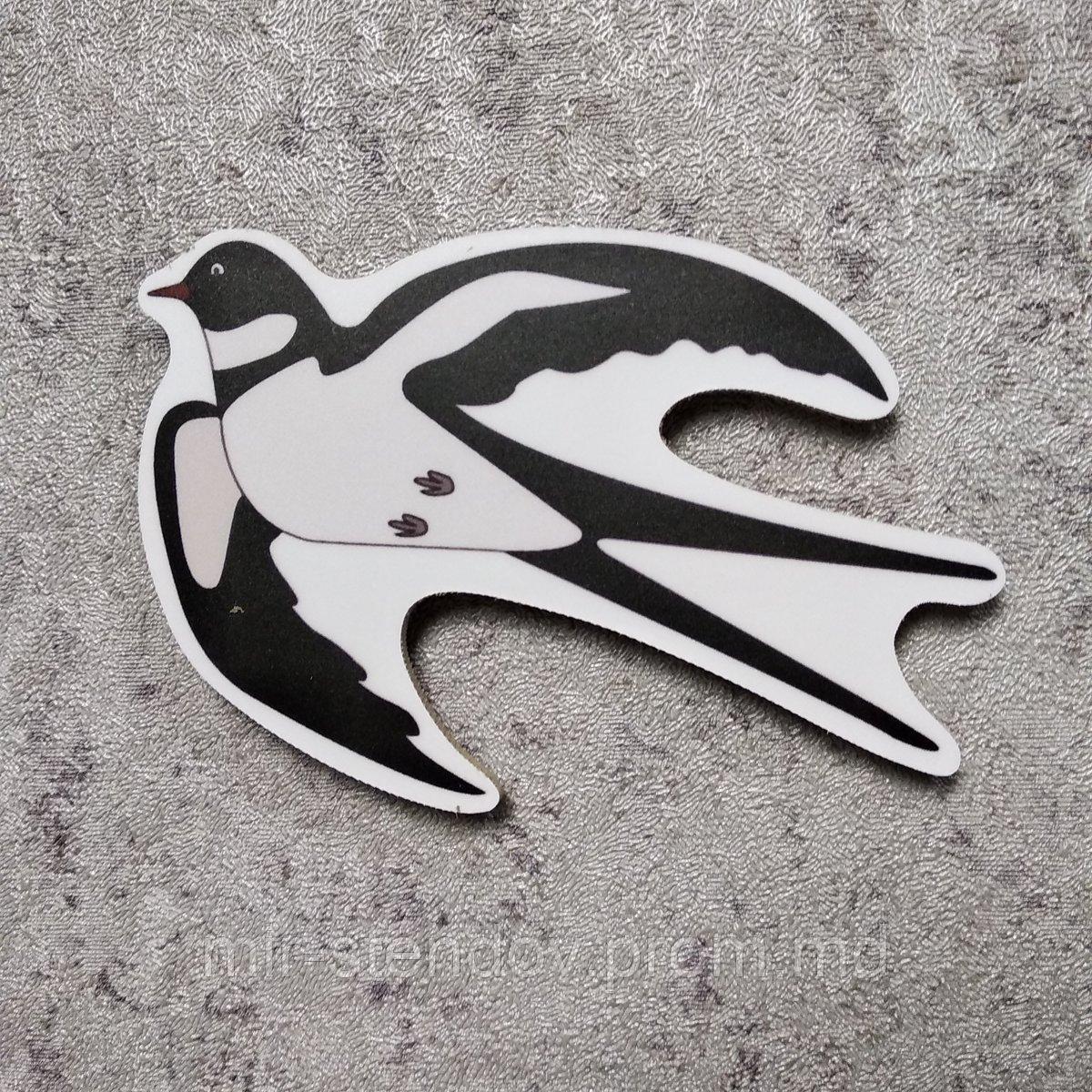 Ласточка. Пластиковый настенный декор, фото 1