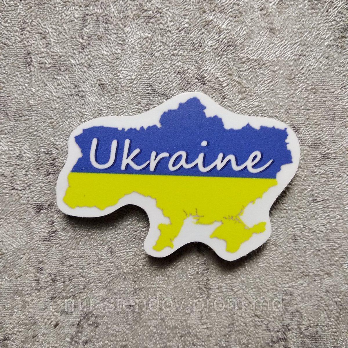 Магнитик "Карта Украины" - фото 1 - id-p10451978