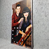 Настенные часы с Вашей фотографией. Прямоугольные, фото 6