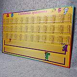 Касса букв и наборное полотно (2 в 1) "Ступеньки грамоты", фото 3