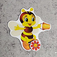Магнитный стенд для крепления рисунка Пчелка с ведерком