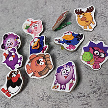 Прищепки Смешарики