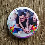 Значок с фотографией и именем, Фотозначок, фото 3