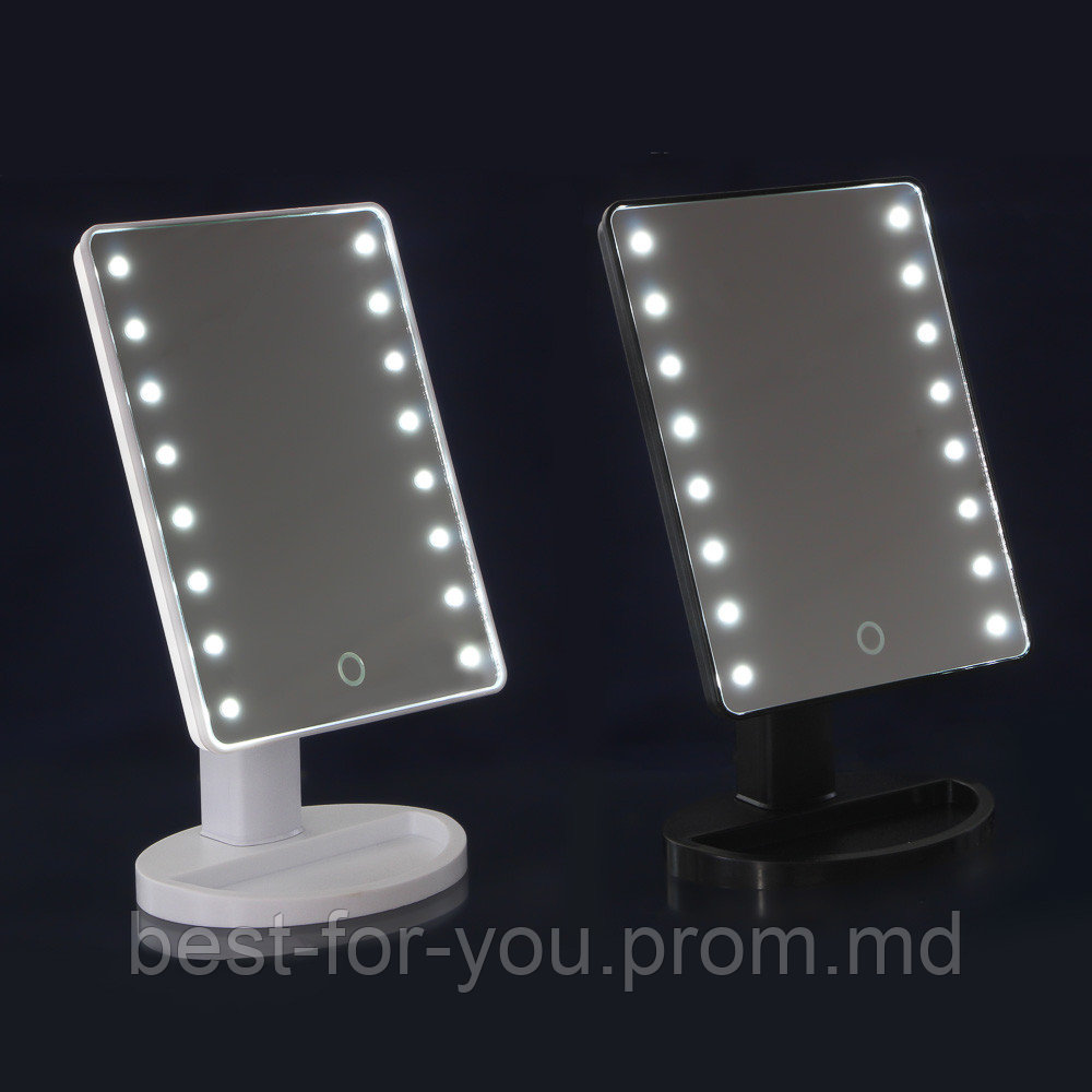 Led mirror зеркало с подсветкой для макияжа / Large Led Mirror - фото 1 - id-p5741717