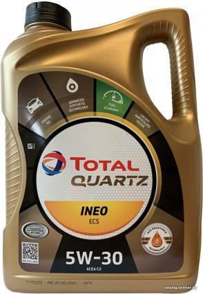 Total Quartz Ineo ECS 5W30 4Л - фото 1 - id-p10456288