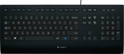 Logitech Corded Keyboard K280e (920-005215) - фото 1 - id-p10456455