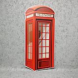 Телефонная будка. Настенная декорация для кабинета английского языка, фото 2