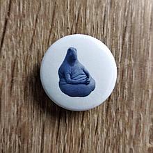 Ждун. Значок металлический