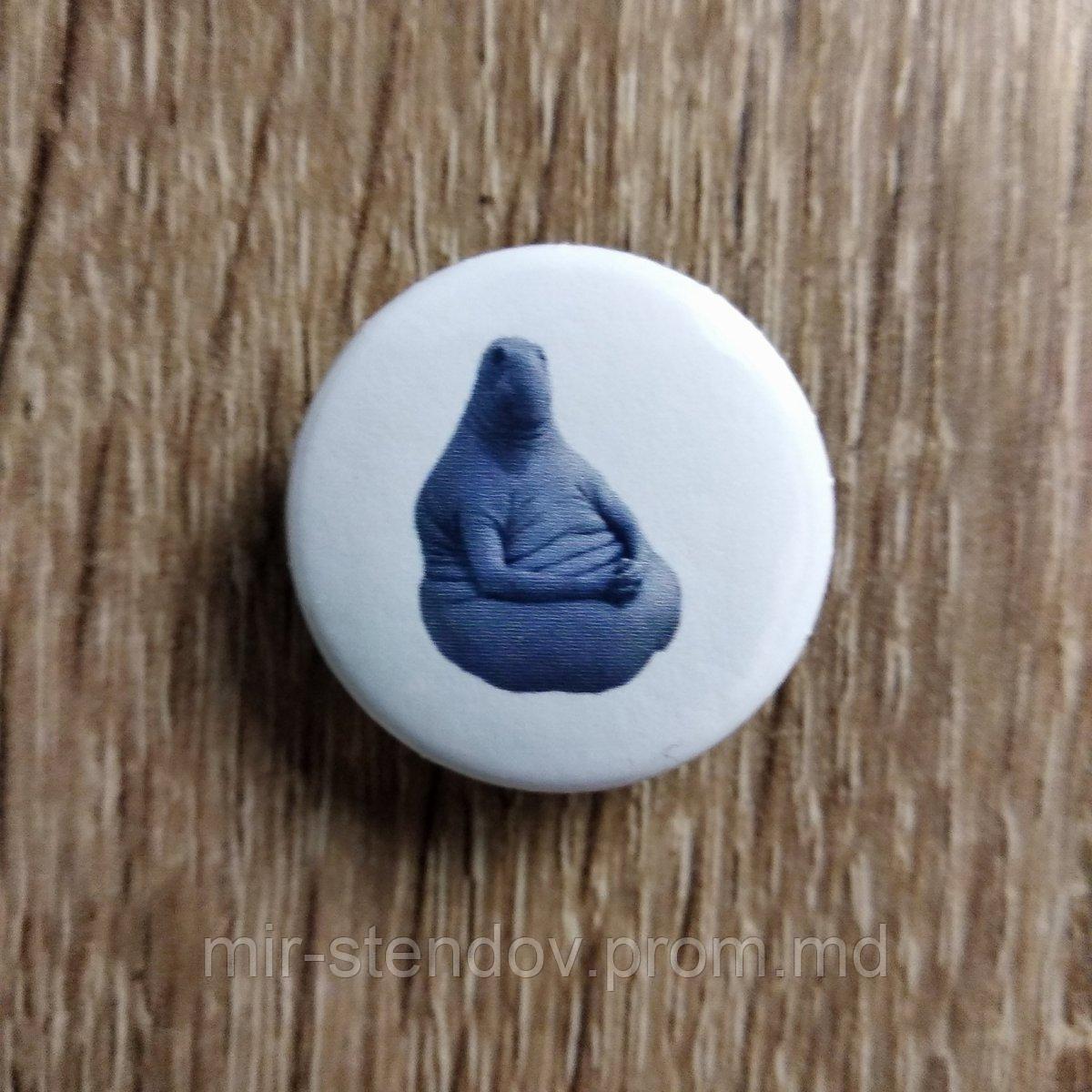 Ждун. Значок металлический, фото 1