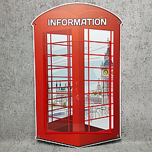 Стенд для кабинета английского языка. Телефонная будка