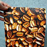 Наклейка для оформления витрины "Зёрна кофе", фото 3