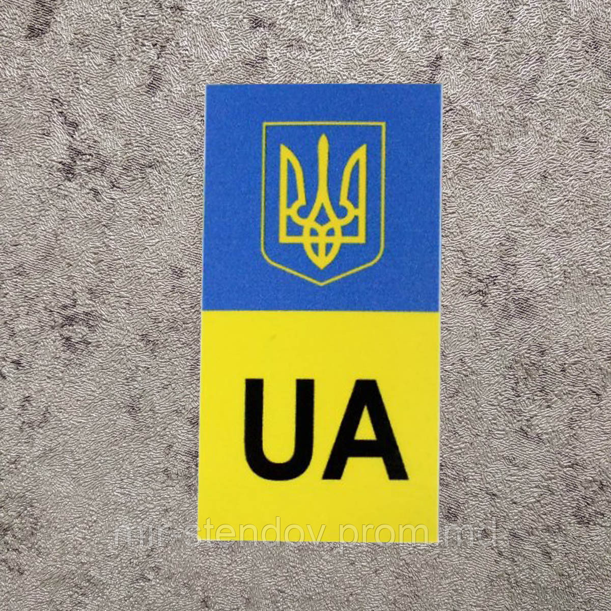 Наклейка на номер автомобиля Символика, фото 1