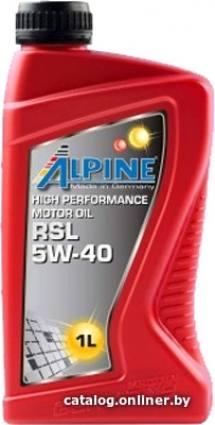 Alpine RSL 5W-40 1л - фото 1 - id-p10458253