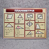 Картонные плакаты для кабинета Математики. (Бежевые), фото 7