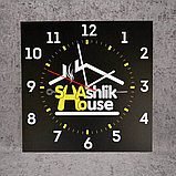 Часы настенные квадратные С вашим логотипом, фото 2