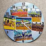 Круглые настенные часы с Вашим фотографией Выпускников, фото 4