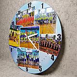 Круглые настенные часы с Вашим фотографией Выпускников, фото 5