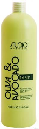 Kapous Professional Studio Бальзам увлажняющий с маслами авокадо и оливы 1 л - фото 1 - id-p10458338