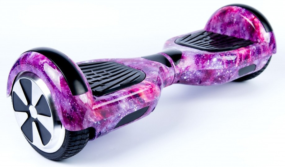 Гироборд Smart Balance 6,5 дюймов цвет Фиолетовый космос - фото 1 - id-p10458413