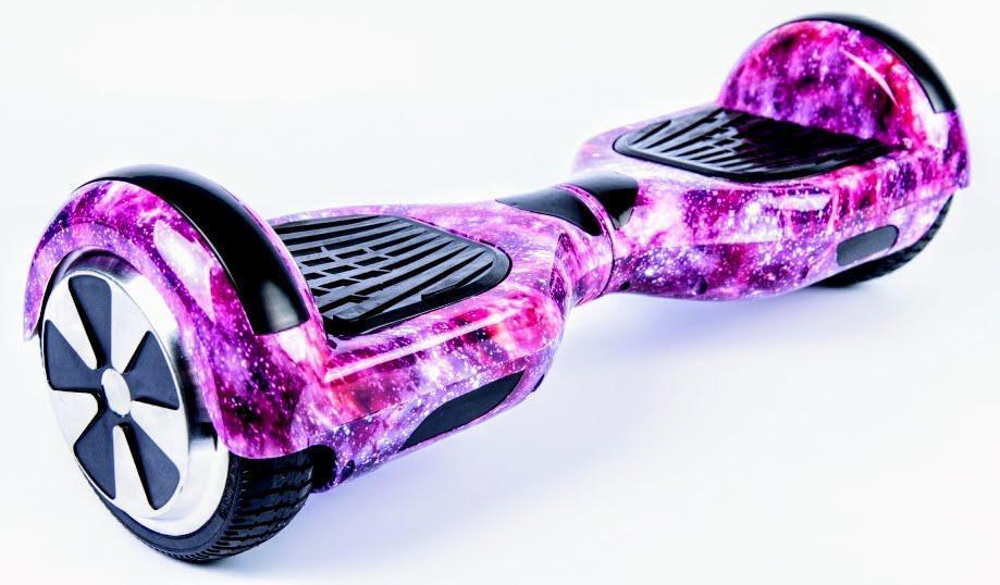 Гироборд Smart Balance 6,5 дюймов цвет Фиолетовый космос - фото 1 - id-p10458427