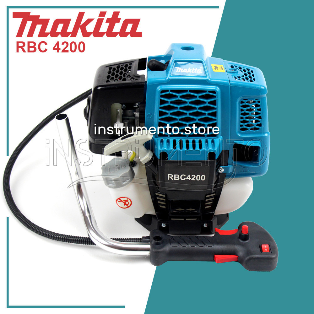 Мотокоса Makita RBC 4200 (4.2 кВт, 2х тактный) Комплектация "VIP". Бензокоса Макита, кусторез, триммер - фото 1 - id-p10458544