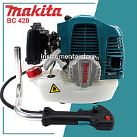 Мотокоса Makita BC 420 (4.2 кВт, 2х тактный) Косплектация "VIP". Бензокоса Макита, кусторез, триммер