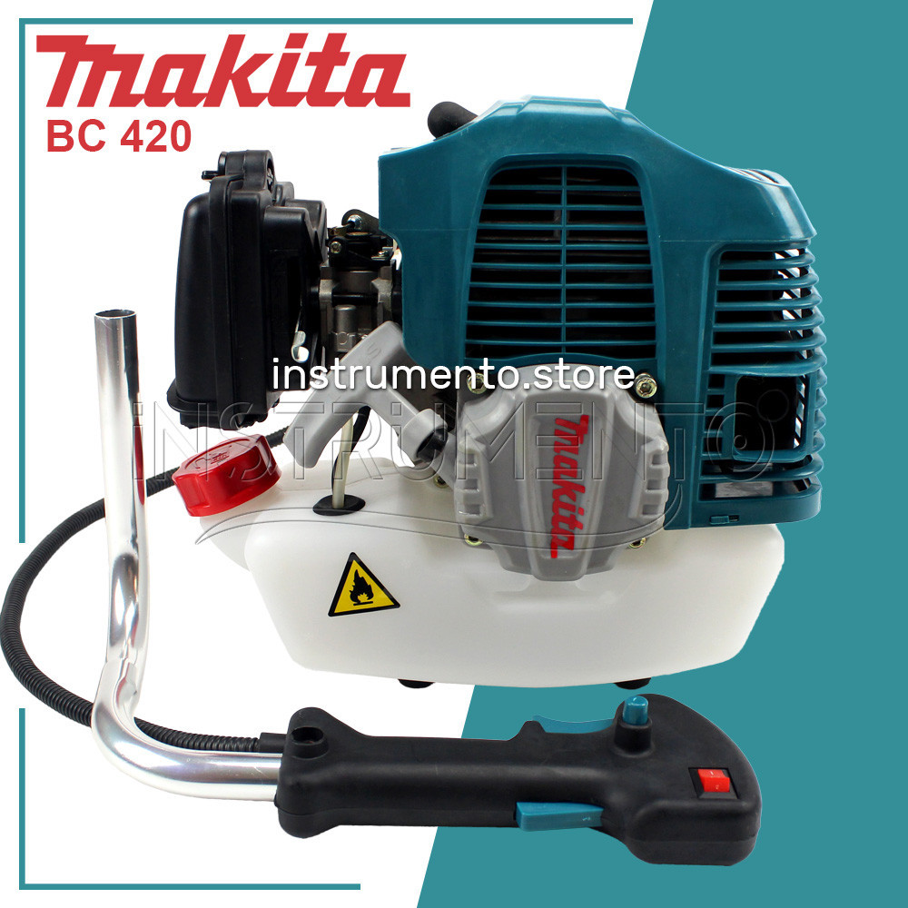 Мотокоса Makita BC 420 (4.2 кВт, 2х тактный) Косплектация "VIP". Бензокоса Макита, кусторез, триммер - фото 1 - id-p10458560