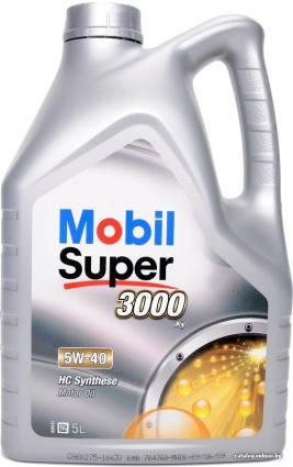 Mobil Super 3000 X1 5W-40 5л - фото 1 - id-p10458789
