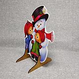 Напольная декорация Снеговик и малыши, фото 2