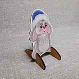 Новогодняя напольная декорация Зайчик, фото 2