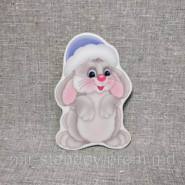 Новогодняя настенная декорация Зайчик, фото 1