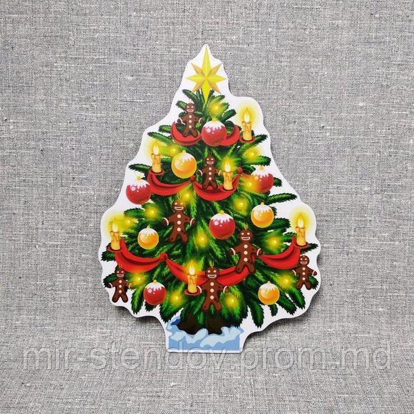 Настенная декорация Новогодняя елка, фото 1