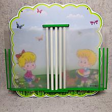 Стенд-книжка Уголок помощника воспитателя "Ребятишки"