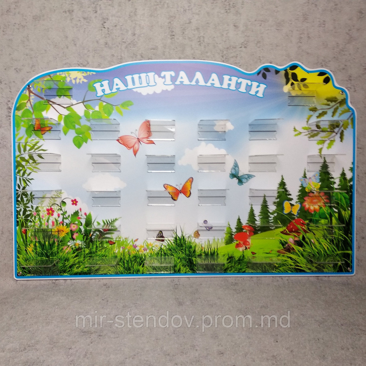 "Бабочки". Стенд - подставка для поделок, фото 1