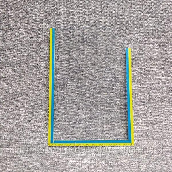 Карман А-3 вертикальный в окантовке Символика, фото 1