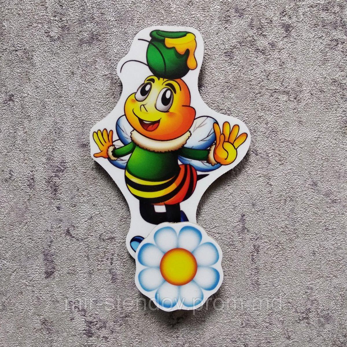 Магнитный стенд для крепления рисунка Пчела-2, фото 1