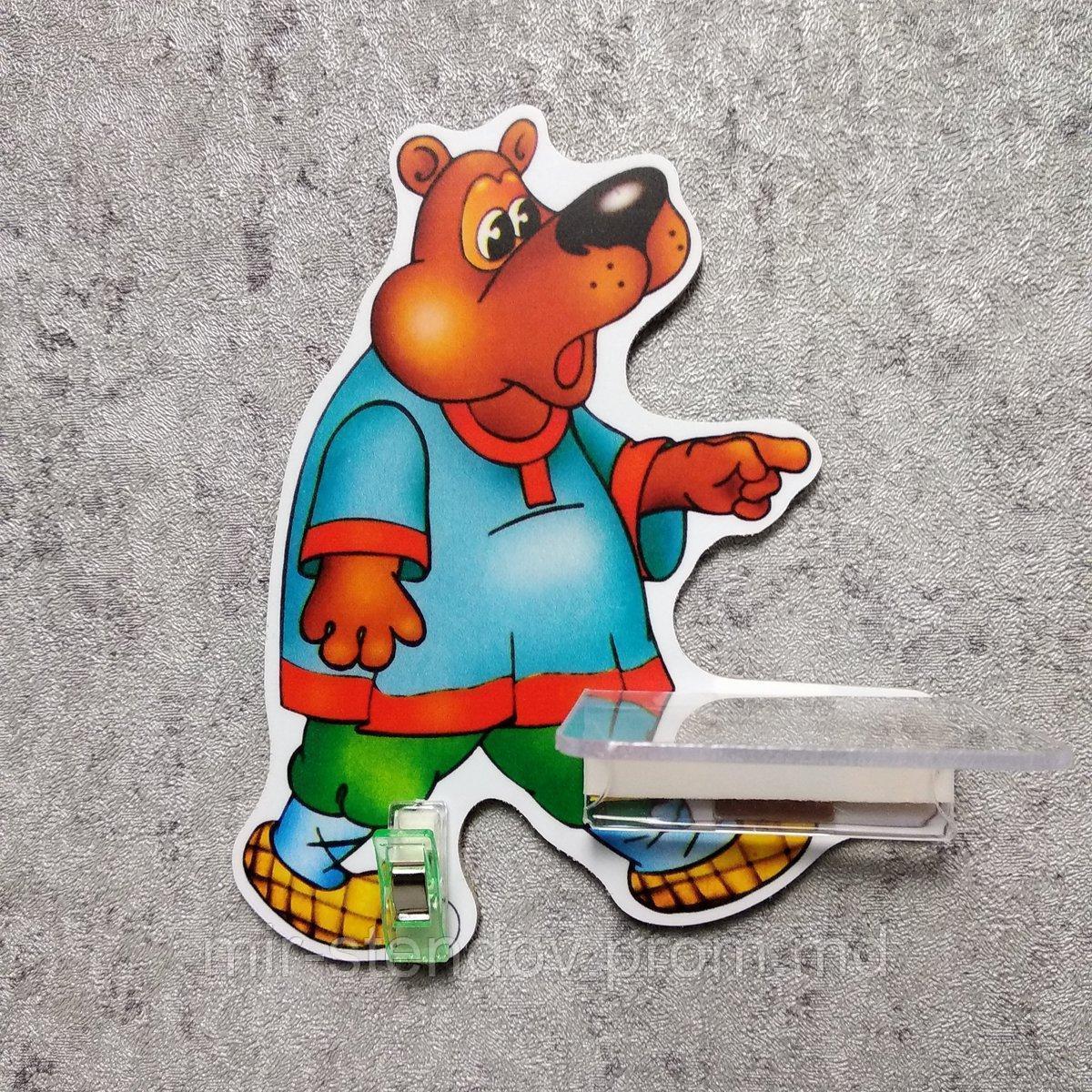 Стенд для рисунка и поделки Медведь, фото 1