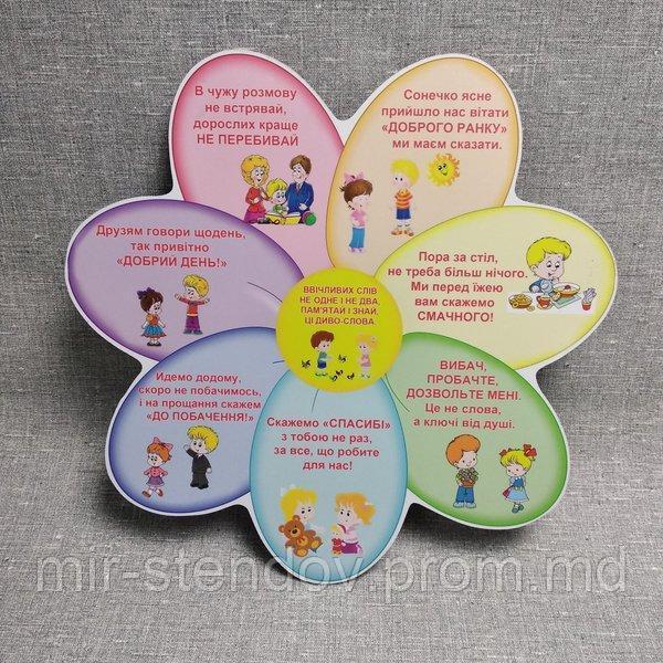Вежливые слова. Стенд обучающий, фото 1