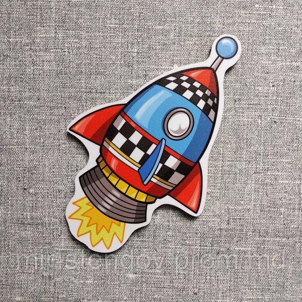 Ракета магнит. Фигурка для магнитной доски, фото 1