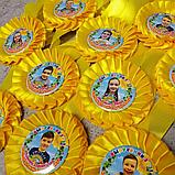 Медали выпускникам с фотографиями или рисунком. Жёлтые, фото 3