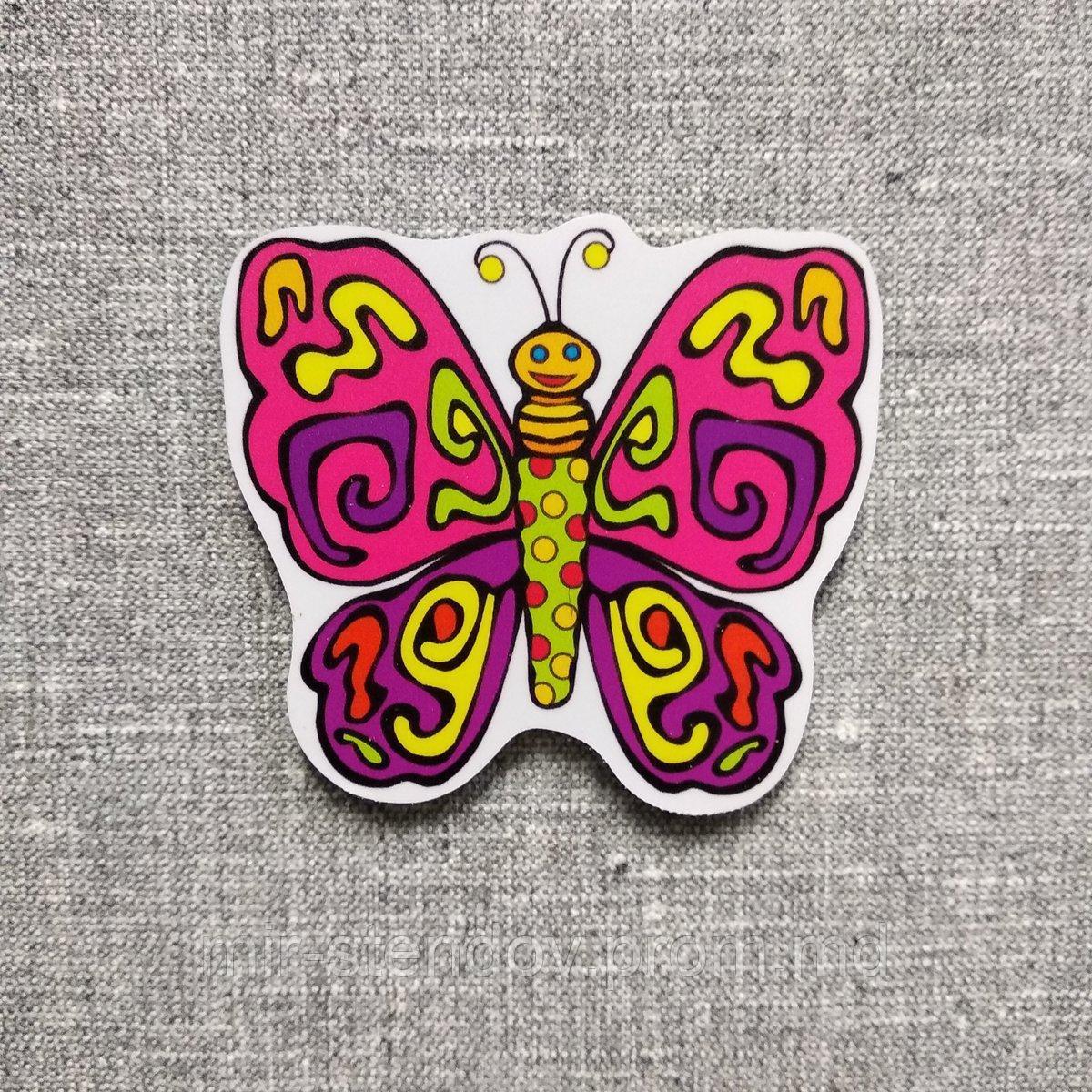 Бабочка. Фигурка для магнитной доски - фото 1 - id-p4435135
