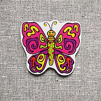 Бабочка. Фигурка для магнитной доски 8 см