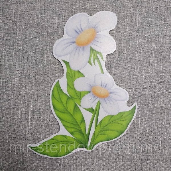 Куст ромашек. Настенная декорация для детского сада., фото 1